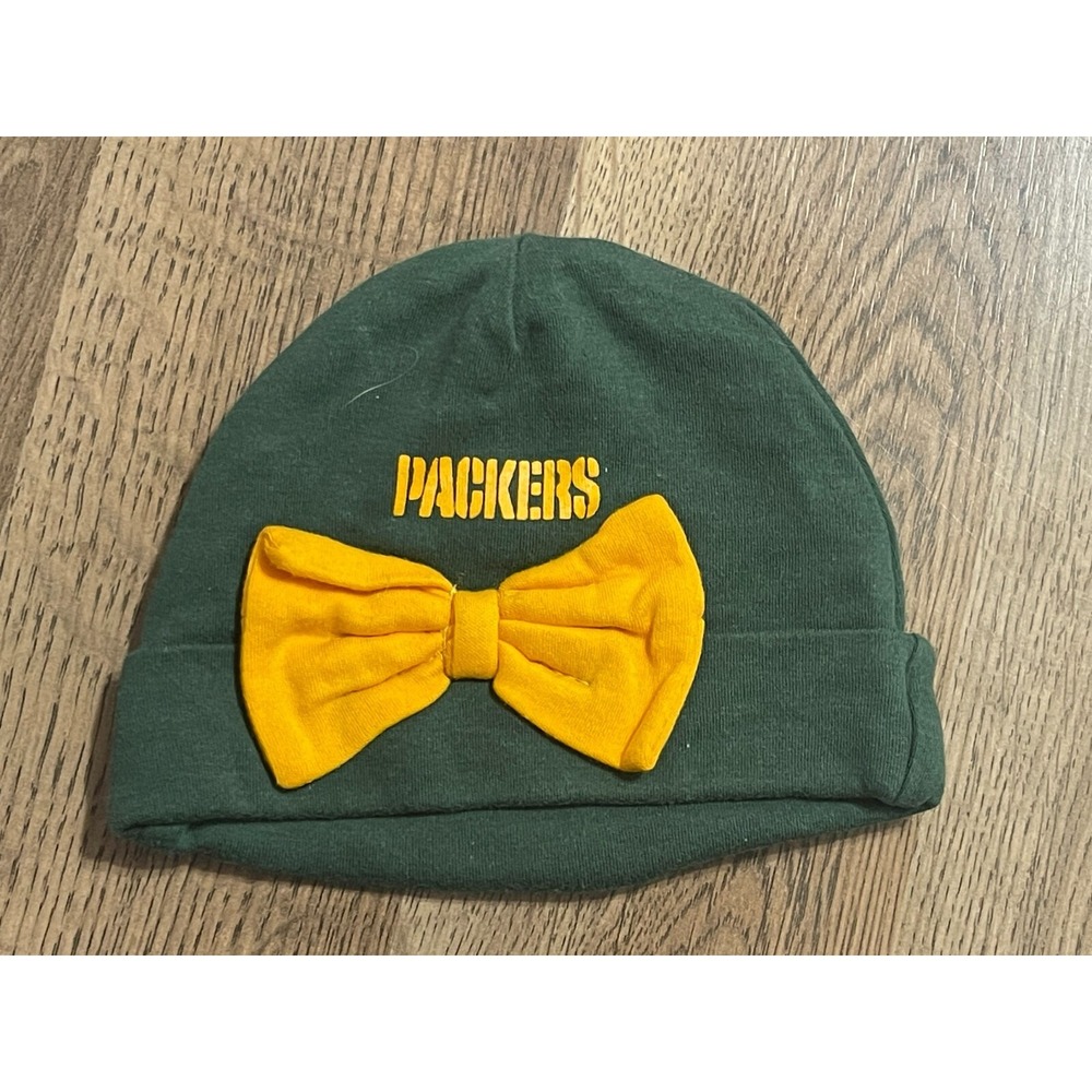 Team Apparel Hat, Baby Size 0-9 Months, Green Yellow, NFL PACKERS